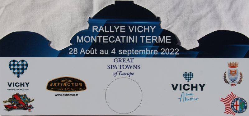 plaque rallye 2022